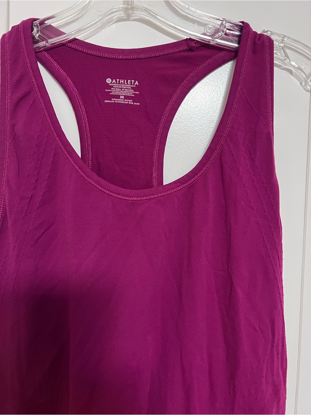 Athleta Magenta Racerback Tank Top - Picture 5 of 14